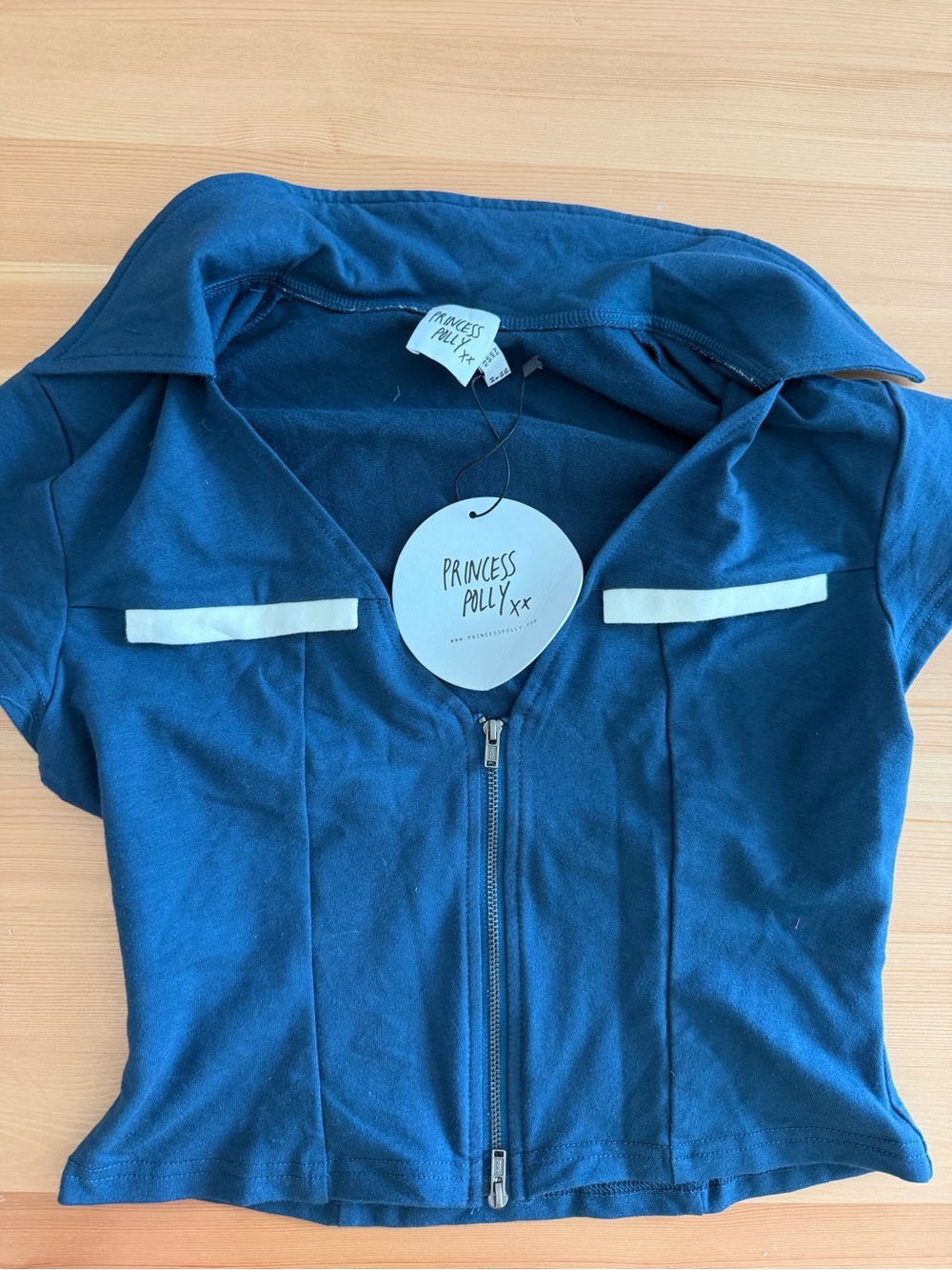 Princess Polly Teal Short Sleeve Tee - Picture 3 of 5